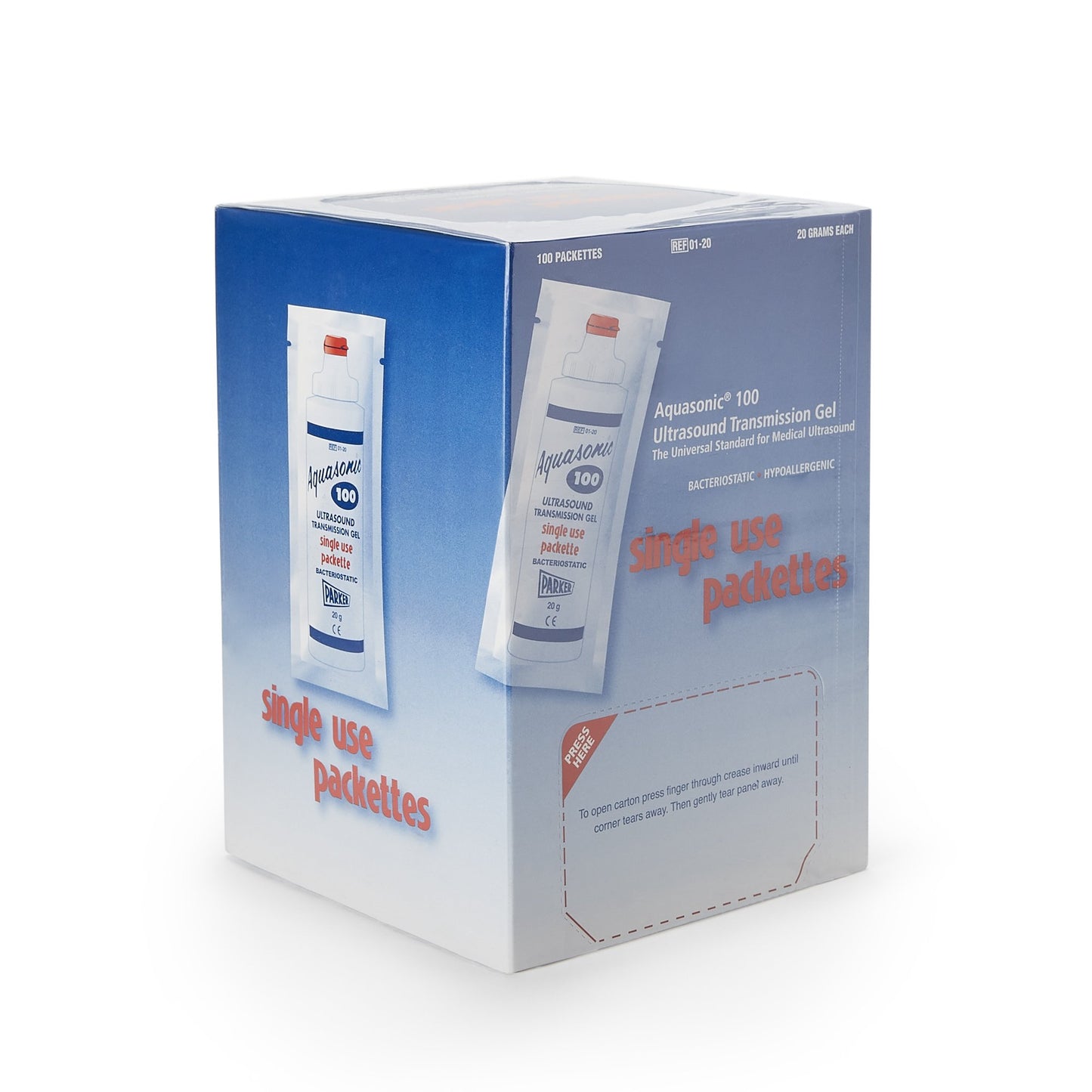 GEL, ULTRASOUND AQUASONIC N/S20GM PKT