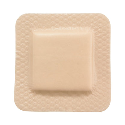 FOAM, ADH SIL LT W/BORDER 6"X6"