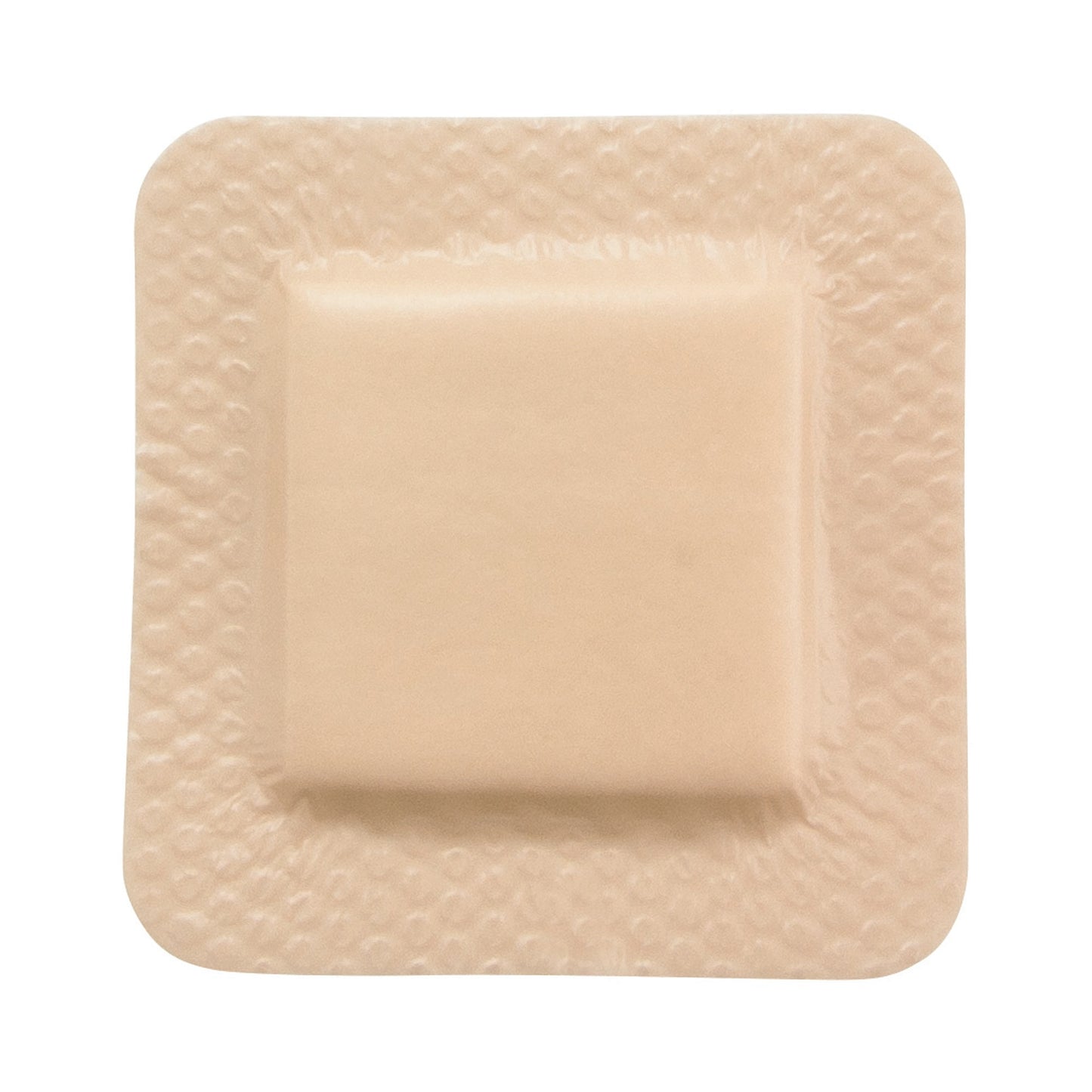 FOAM, ADH SIL LT W/BORDER 6"X6"