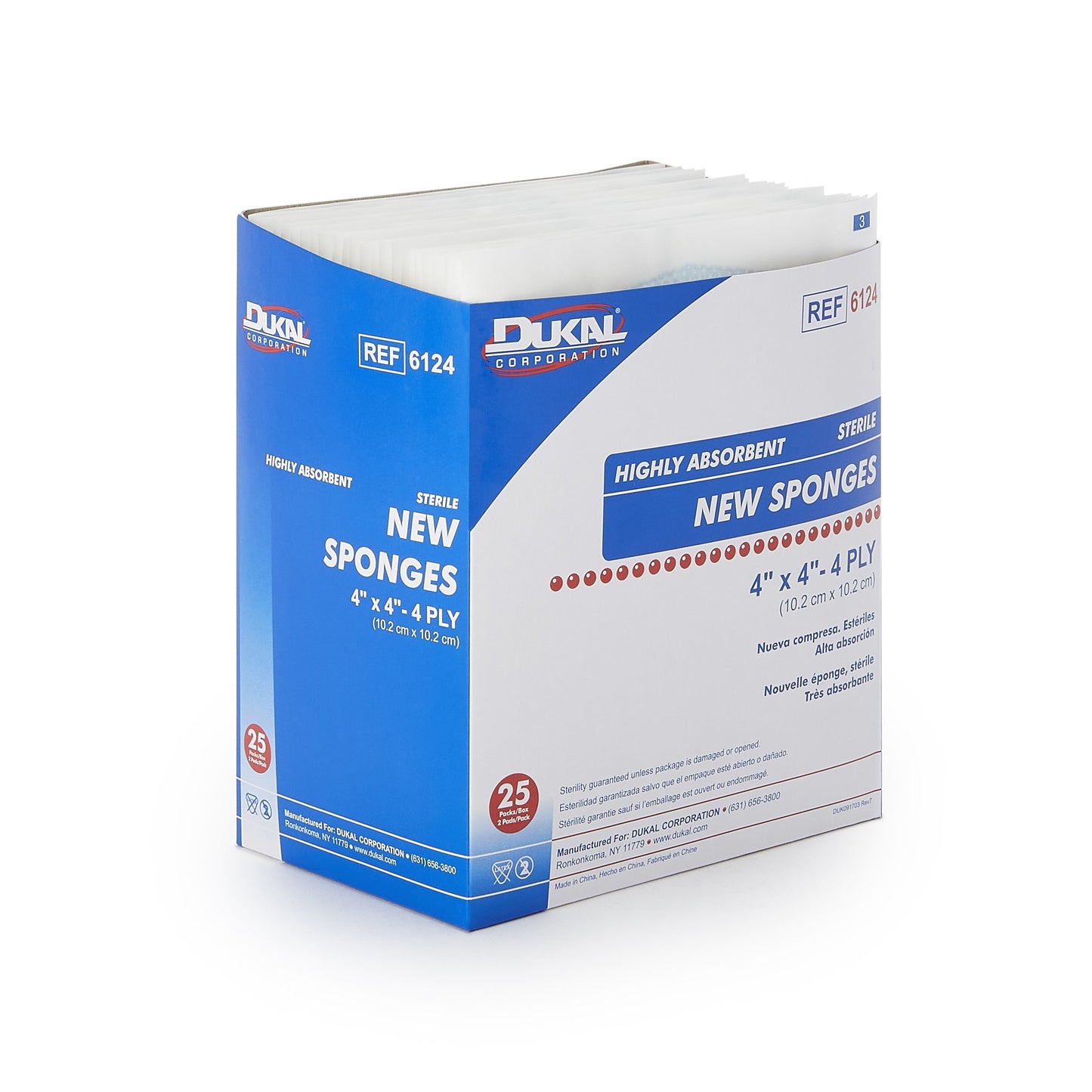 SPONGE, NEW NON-WOVEN ST 4PLY4X4