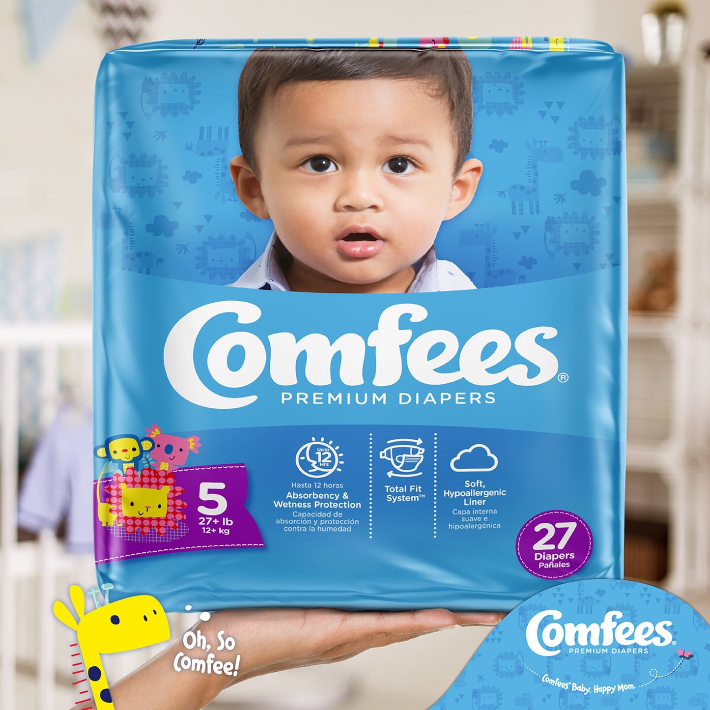 DIAPER, BABY COMFEES SZ5