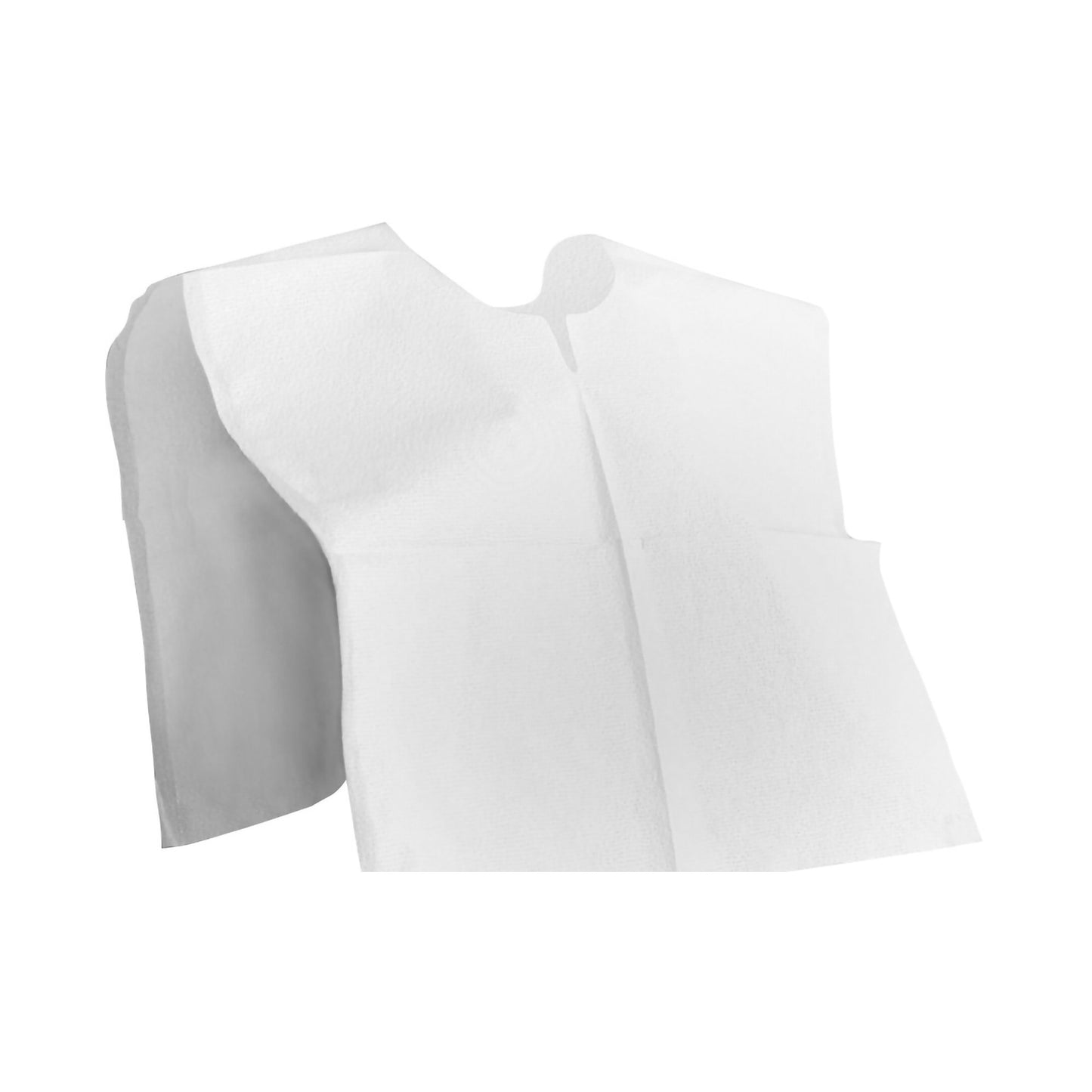 CAPE, EXAM T/P/T PONCHO SIDE OPN WHT 19X22