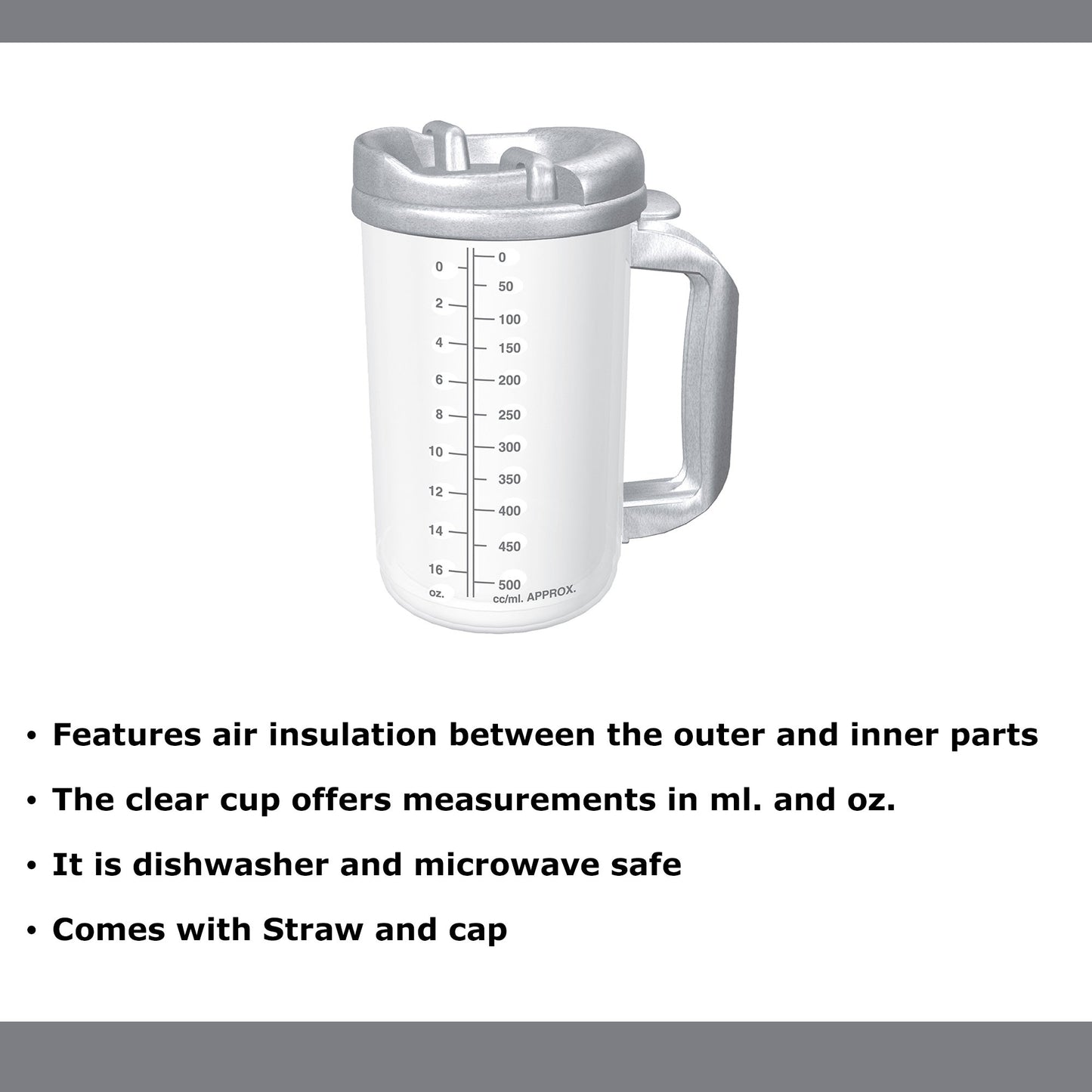 MUG, THERMAL 20OZ NO IMPRINT