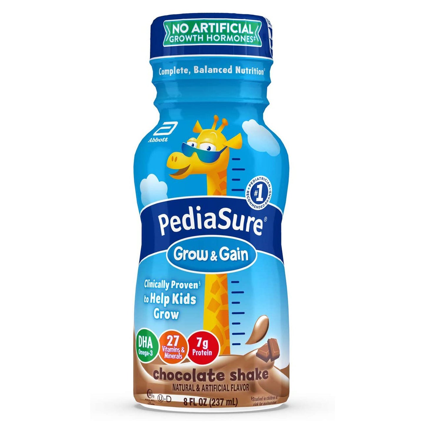 PEDIASURE, RTD CHOC 8OZ BTL