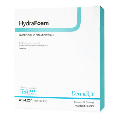 DRESSING, HYDRAFOAM 4X4.25"