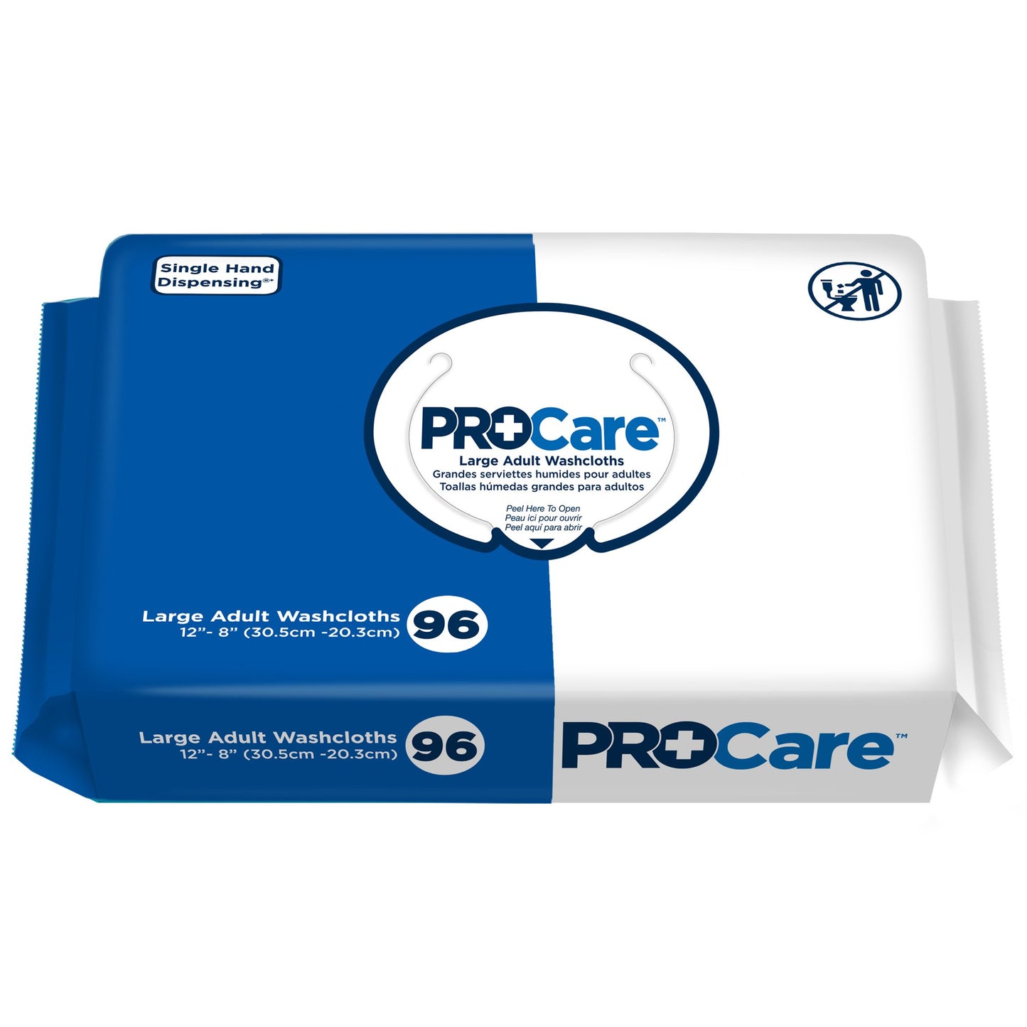 WASHCLOTH, PROCARE ADLT