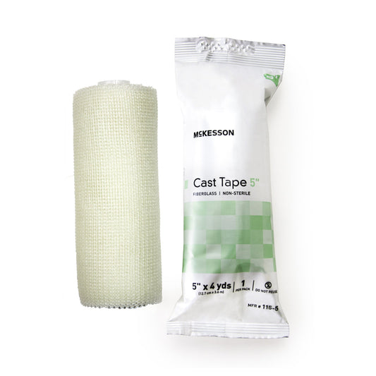 TAPE, CAST WHT LF 5"X4YDS