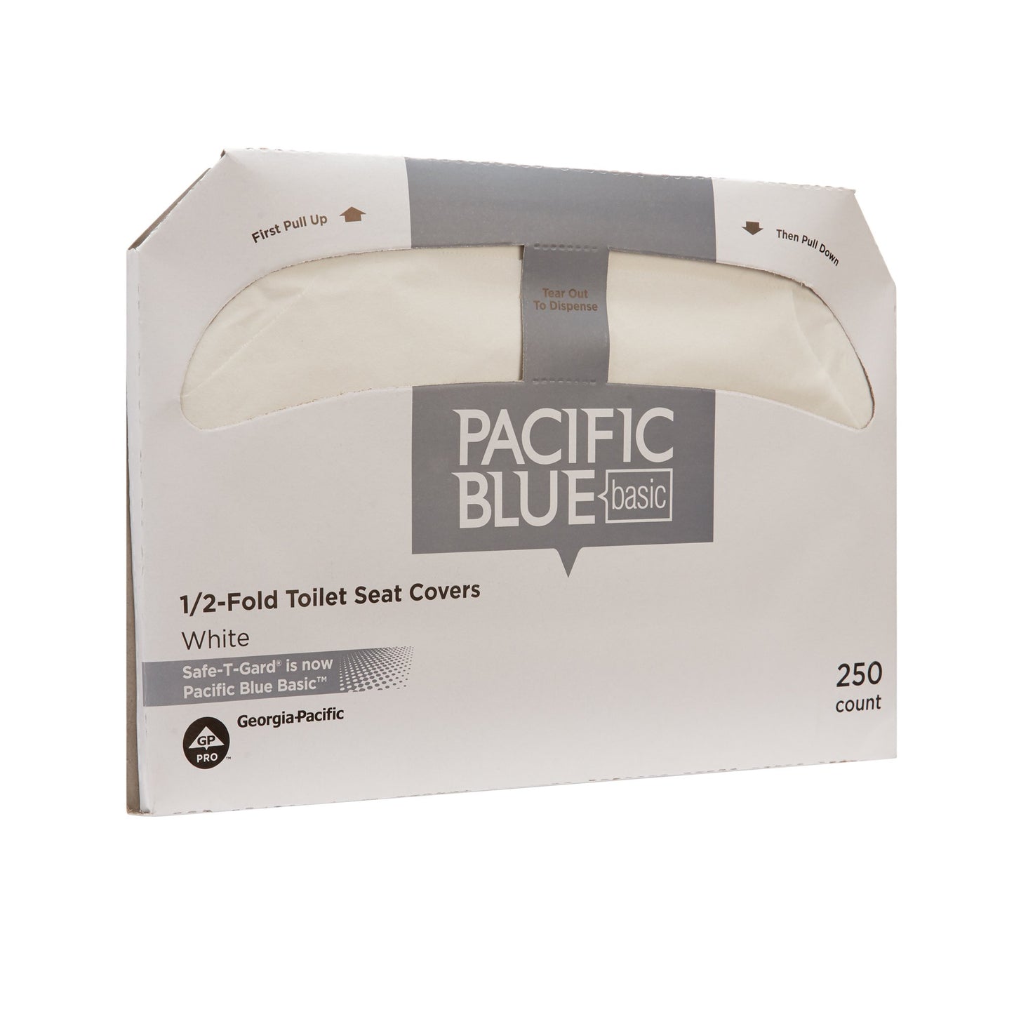 COVER, TOILET SEAT HALF-FOLD WHT