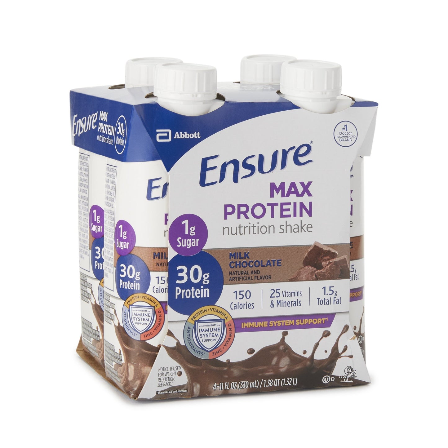 ENSURE, MAX PROTEIN RTD CAFE MILK CHOC 300ML