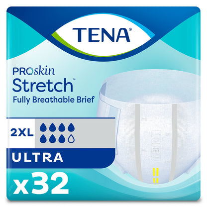 BRIEF, STRETCH TENA ULTRA 2XLG64"-70"