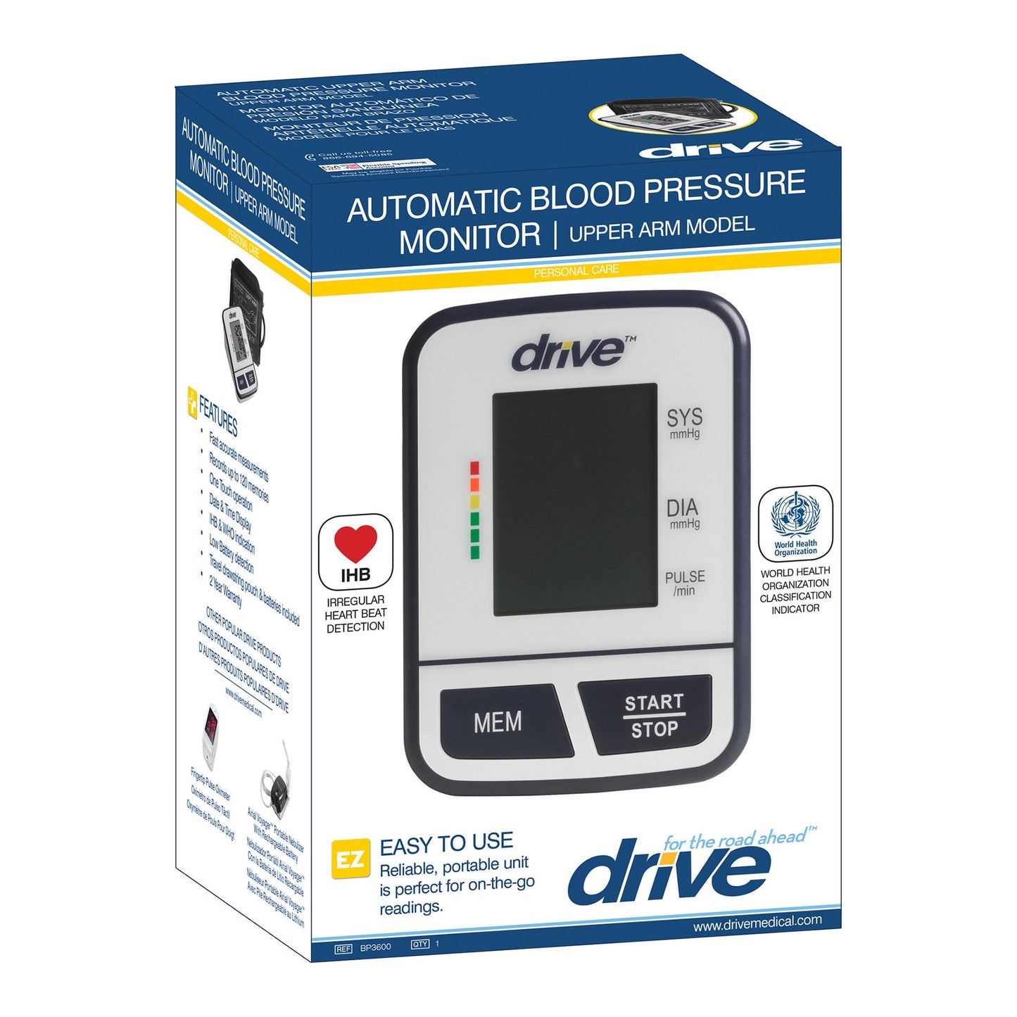 MONITOR, BP ECONOMY AUTO UPPERARM MED