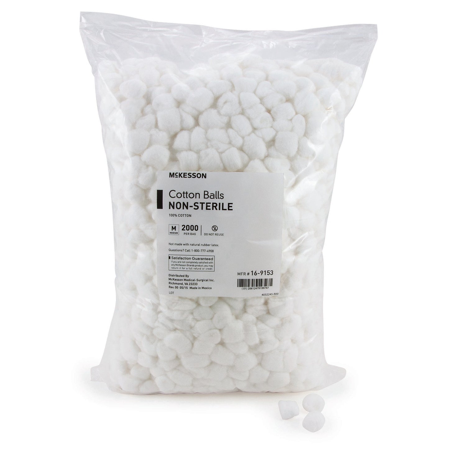 COTTON BALL, MED N/S