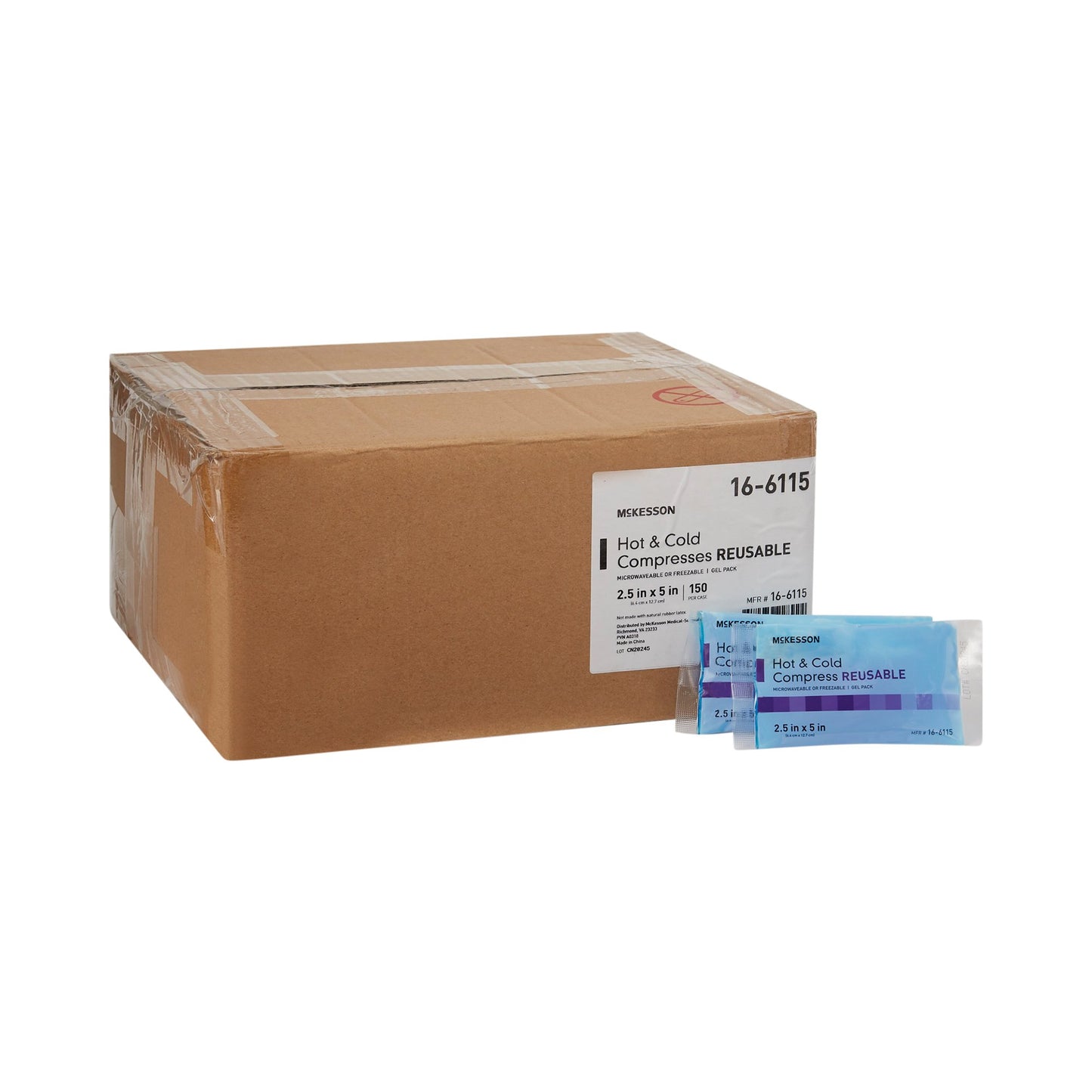 COMPRESS, RUSBL HOT/COLD LF XSM 2.5"X5"