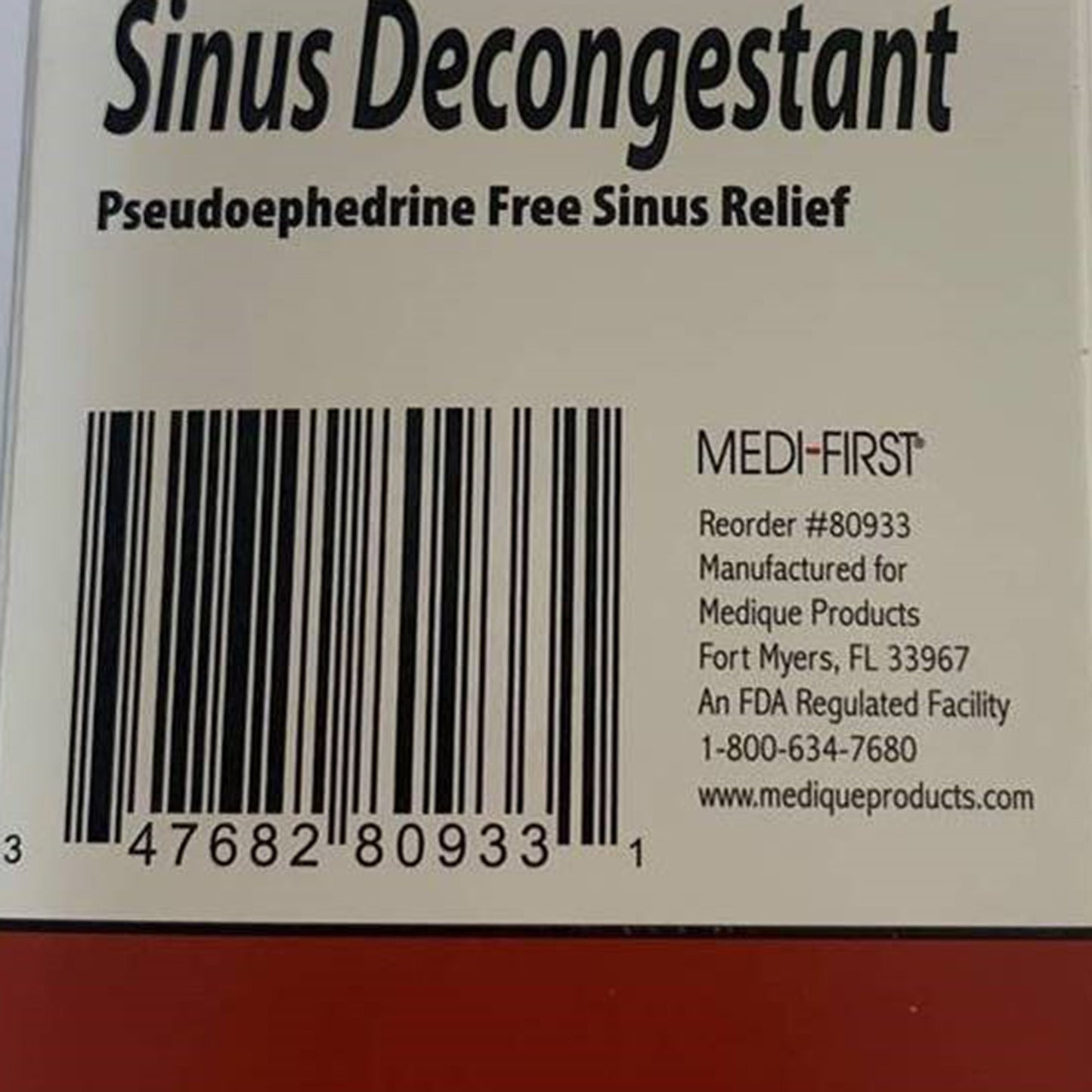 SINUS RELIEF, TAB 10MG