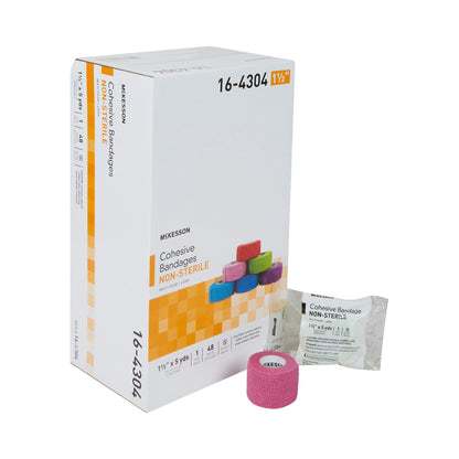 BANDAGE, COHESIVE 1.5" COLOR PK