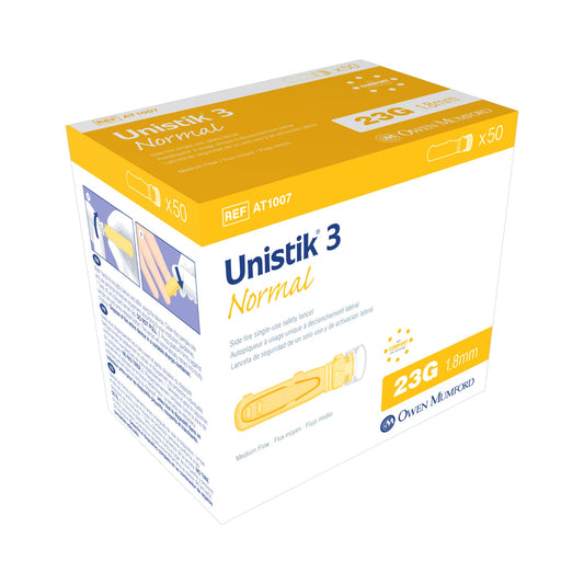 LANCET, UNISTIK III SNGL 1.8MMYLW