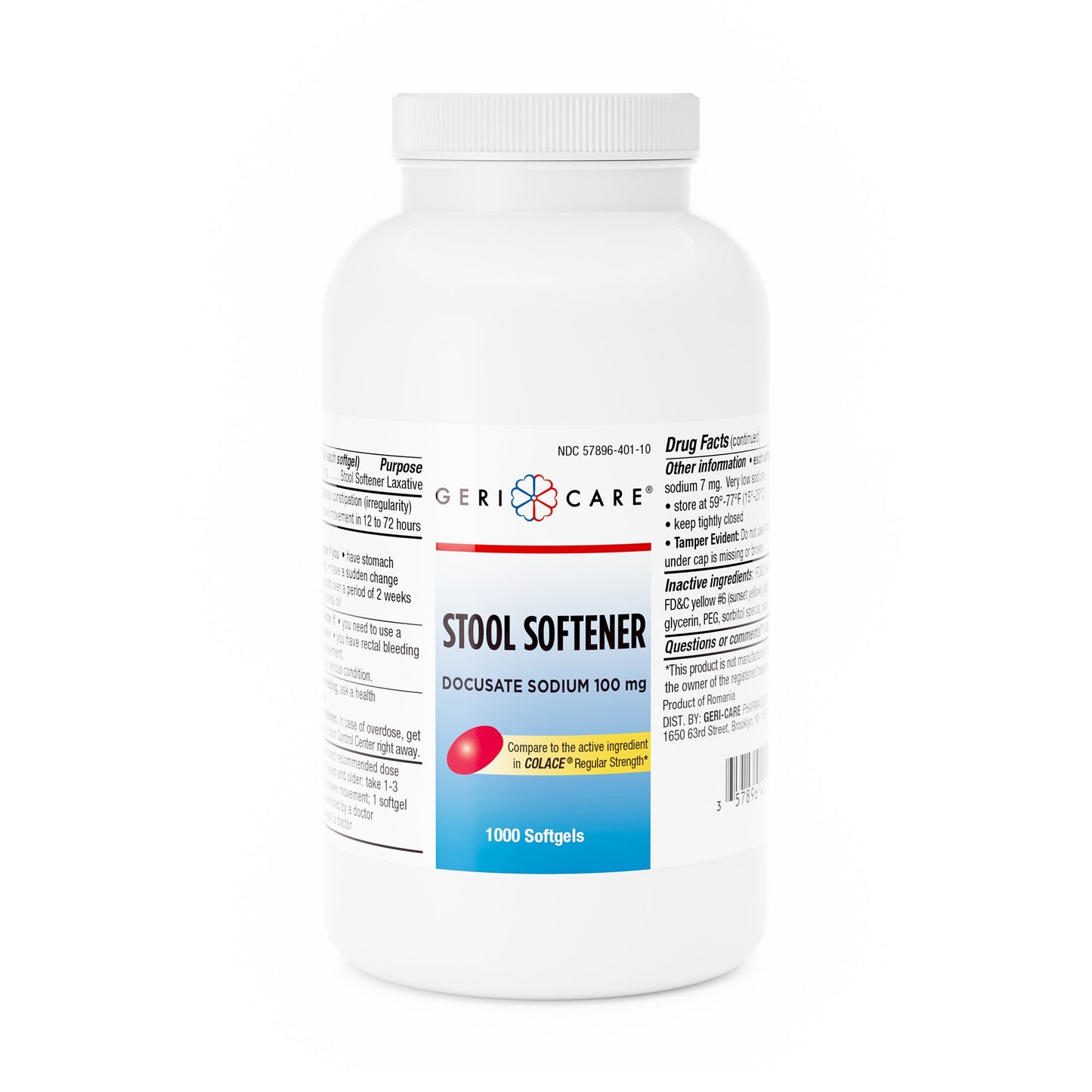 LAX DSS, SOFT GEL 100MG
