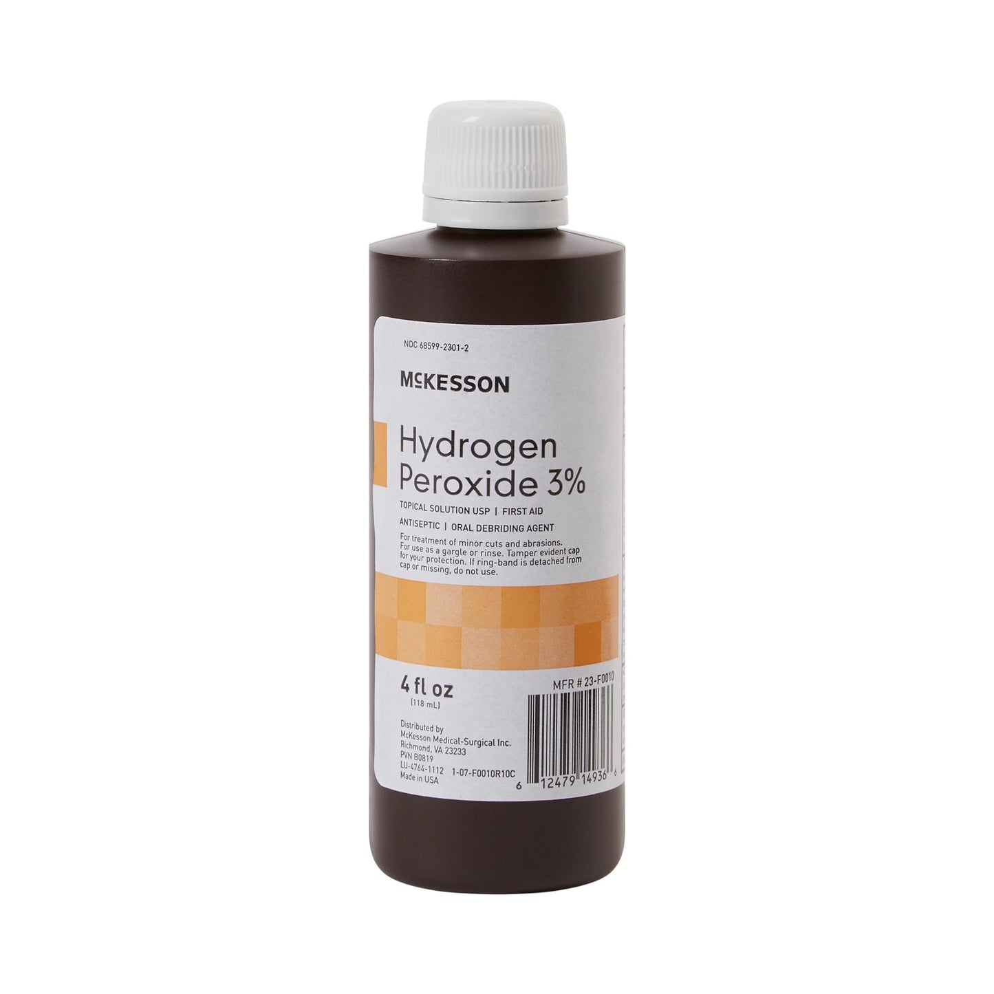 HYDROGEN PEROXIDE, 3% 4OZ