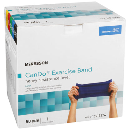 BAND, EXERCISE LTX DISP BLU 50YDS