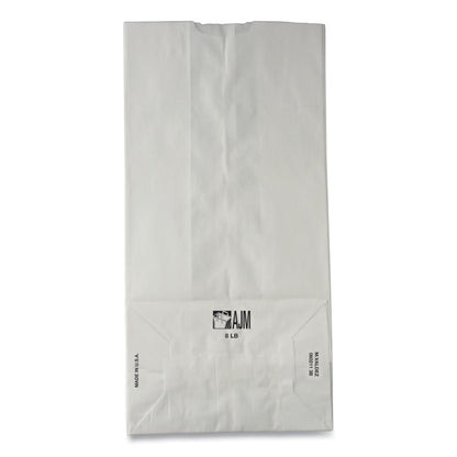 BAG, PAPER WHT 4X6X12