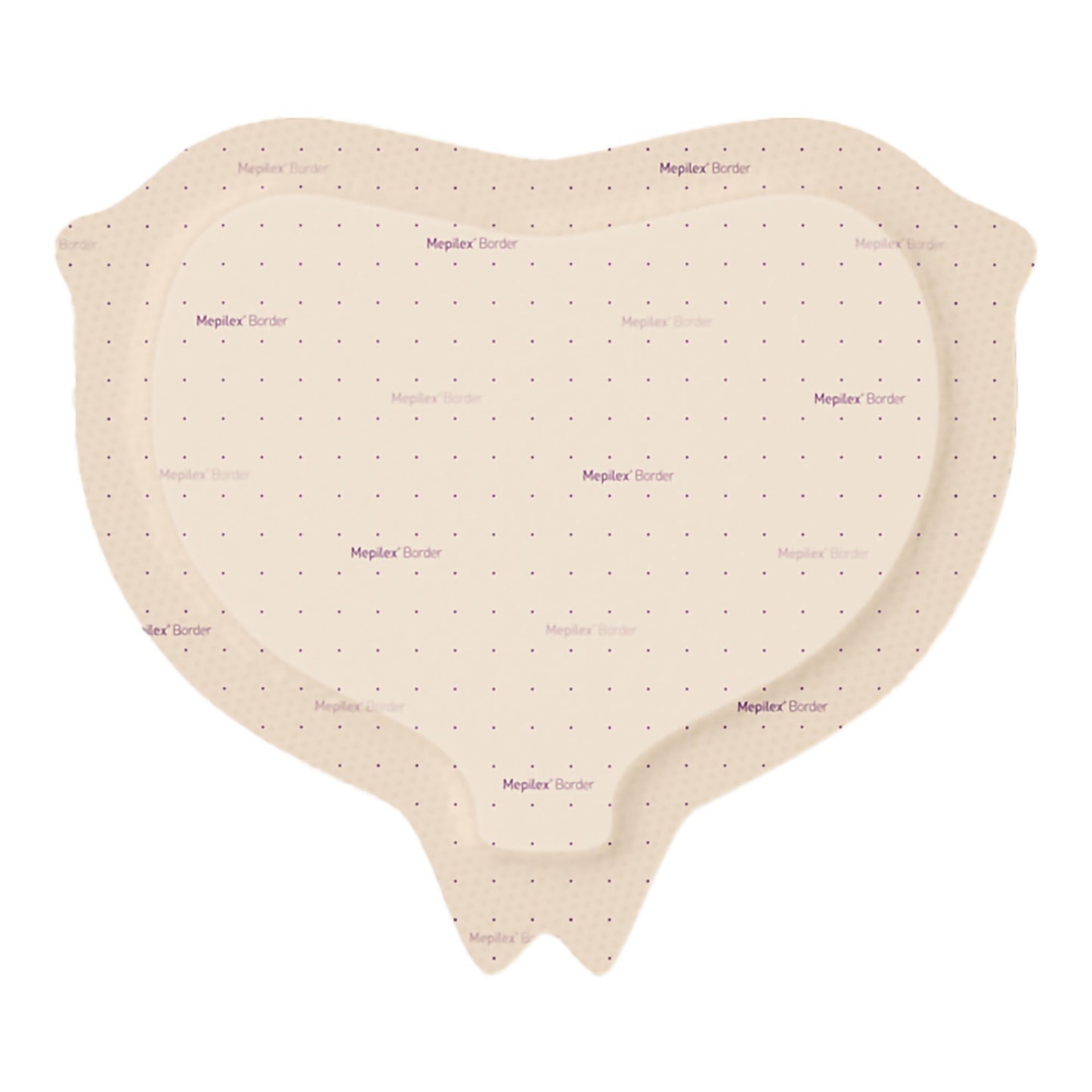 DRESSING, MEPILEX BORDER SACRUM 8.7"X9.8"