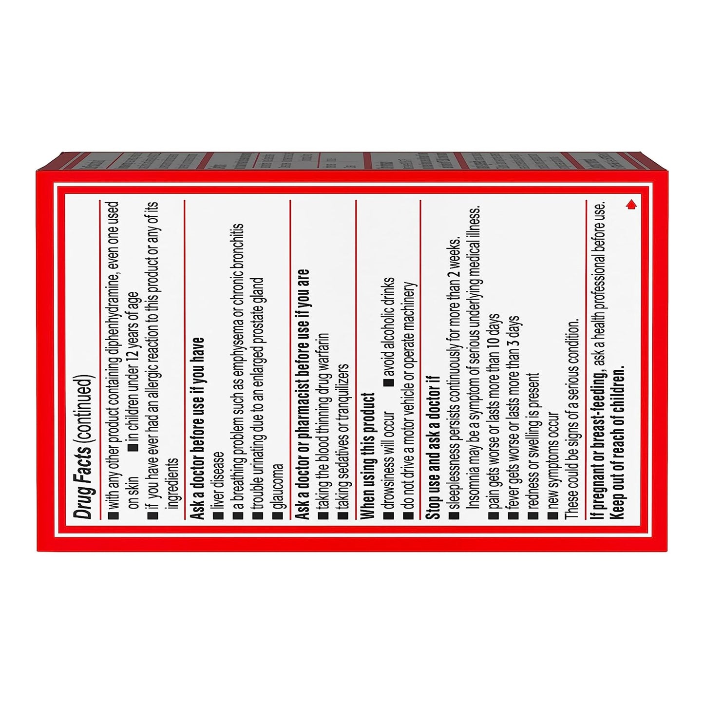 TYLENOL, CAP XS PM 500MG-25MG