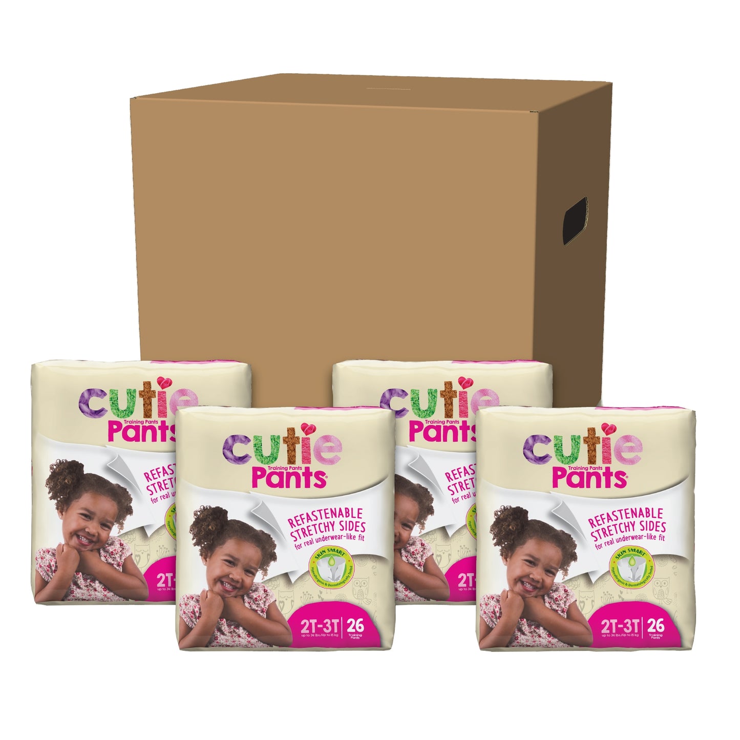 PANTS, TRAINING CUTIE GIRLS 2T-3T