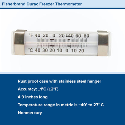 THERMOMETER, REFRIGERATOR/FREEZER DURAC