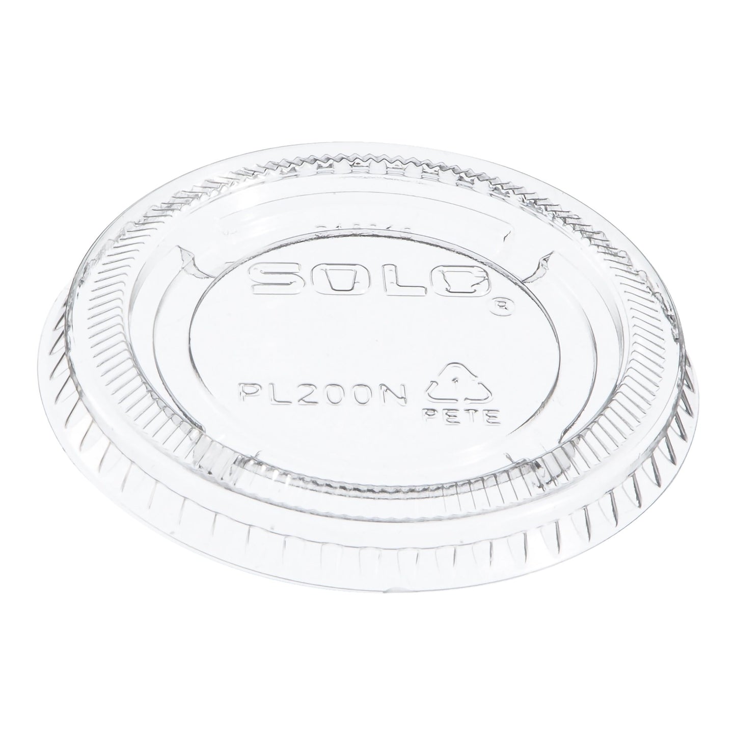 LID, CUP SOUFFLE PLAS W/O SLOTCLR
