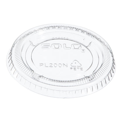 LID, CUP SOUFFLE PLAS W/O SLOTCLR