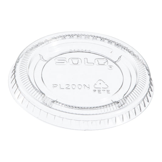 LID, CUP SOUFFLE PLAS W/O SLOTCLR