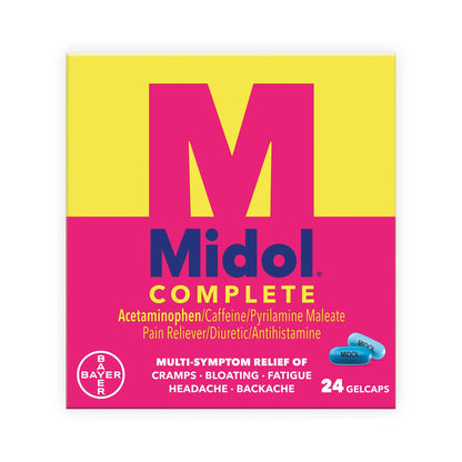 MIDOL, GCAP 500-15-60MG