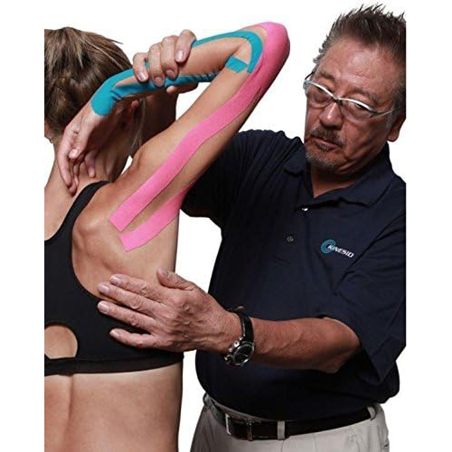 TAPE, ADH KINESIO TEX BGE 2"X5.5YDS FABENT