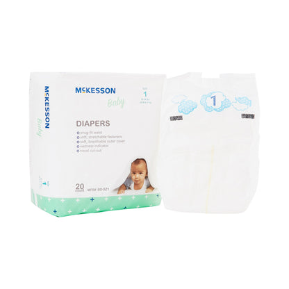 DIAPER, BABY SZ1 8-14 LBS