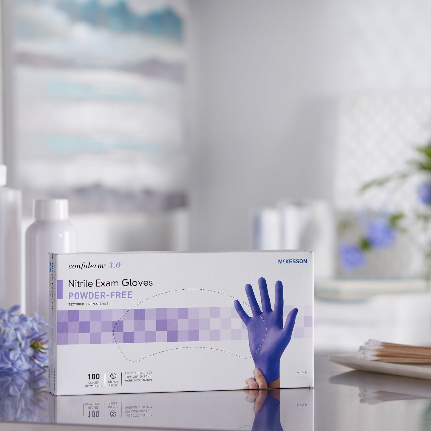 GLOVE, EXAM NTRL MED N/S 3.0