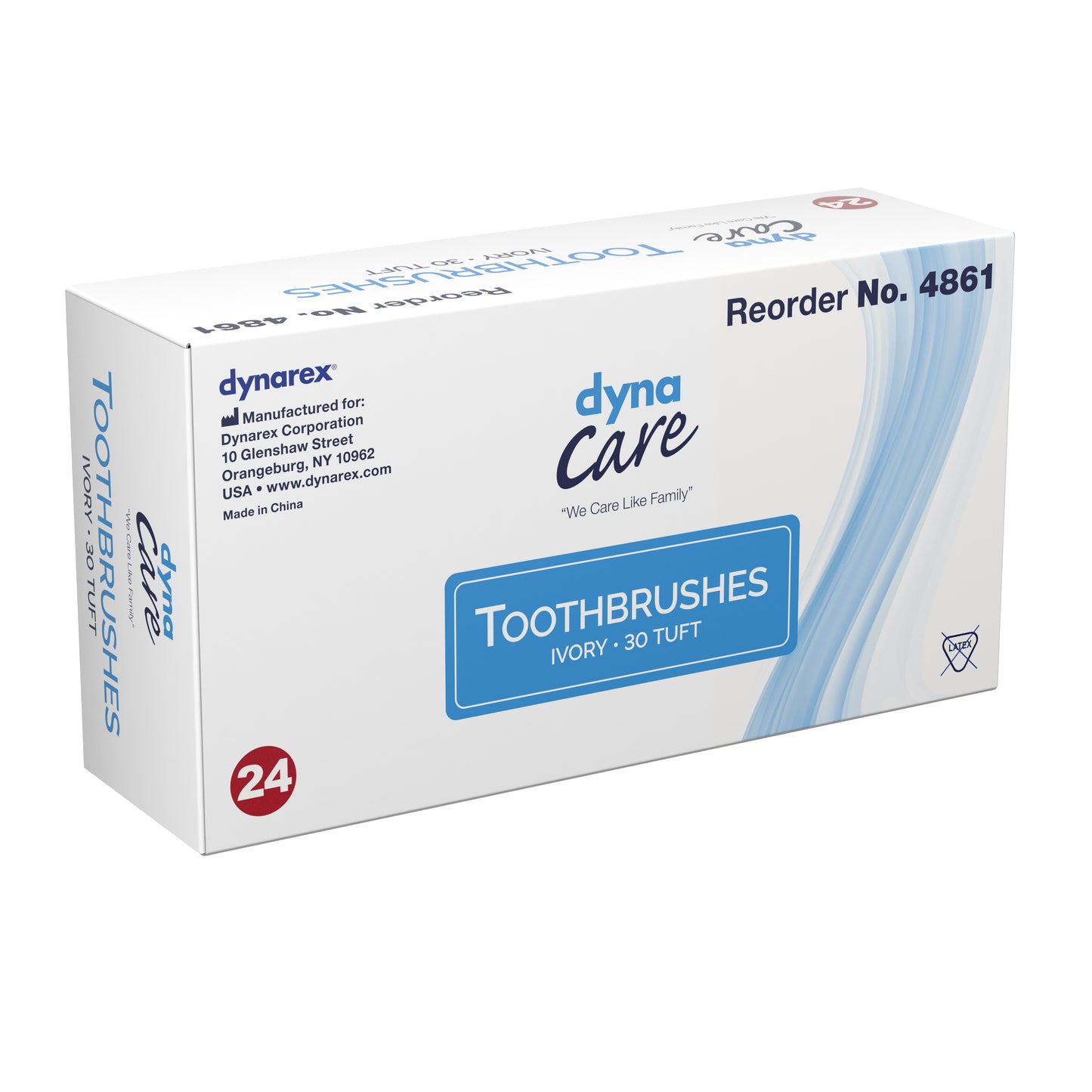 TOOTHBRUSH, 30TUFT ADLT IVORY