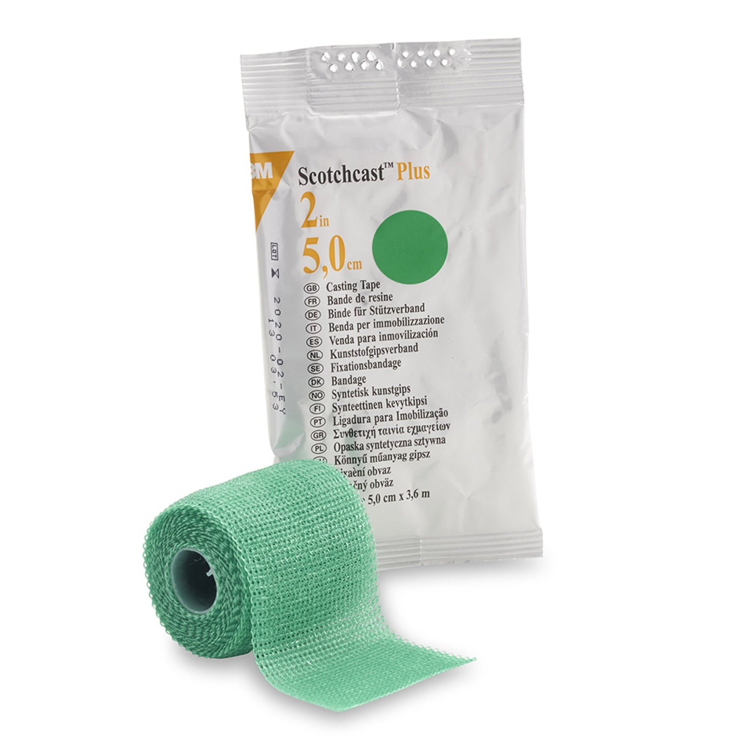TAPE, CAST SCOTCHCAST 2"X4YDSGRN