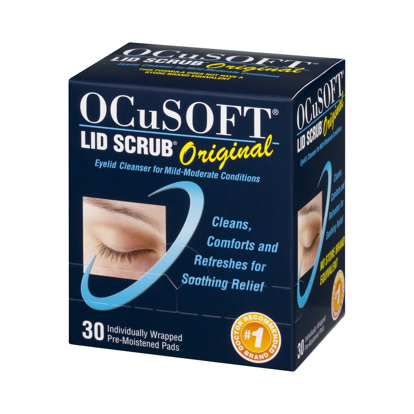 OCUSOFT LID SCRUB, PACKET