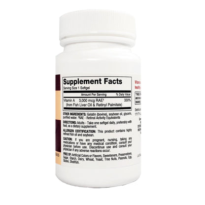 VITAMIN A, CAP 10MIU