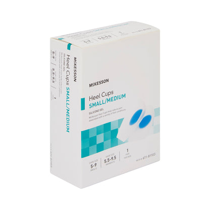 HEEL CUP, SILICONE SM/MED