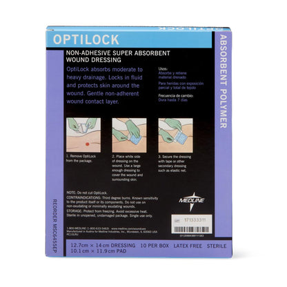 DRESSING, WND OPTILOCK N/ADH 5X5.5"