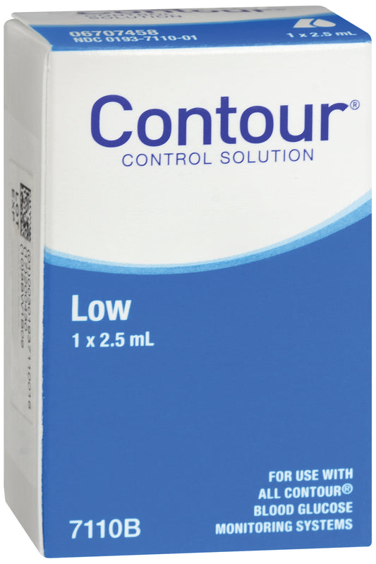 CONTROL, CONTOUR GLU LOW 2.5ML