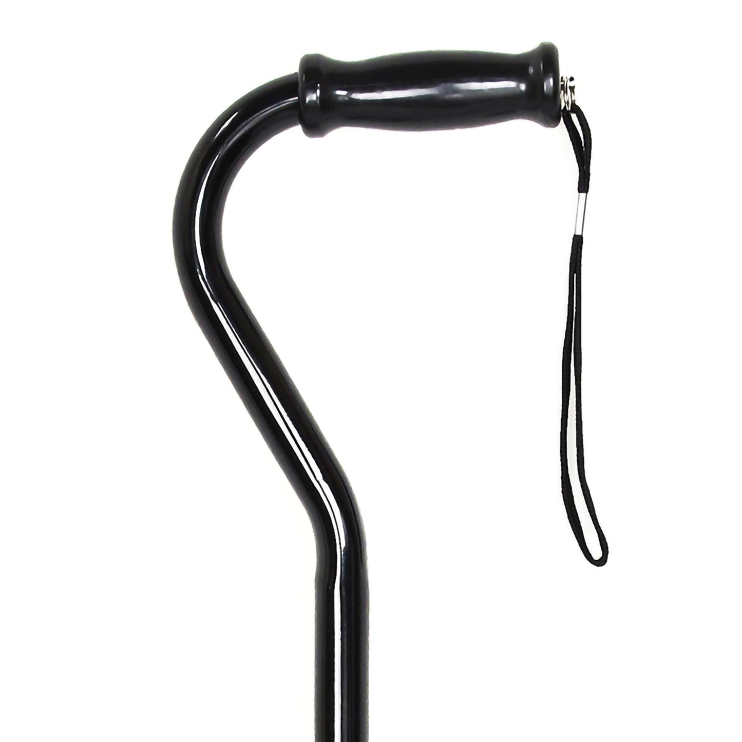 CANE, OFFSET HD STEEL BLK