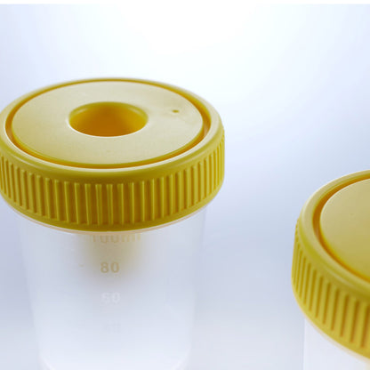 CUP, URINE STR W/INTEGRATED TRANSFER DEVICE
