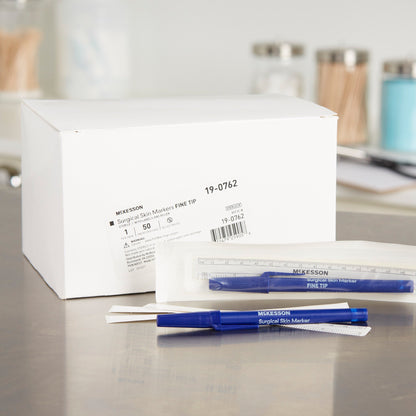 MARKER, SKIN FINE TIP W/RULER& LABELS