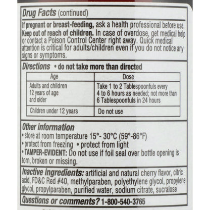 ACETAMINOPHEN LIQ 500MG ADULT 8OZ