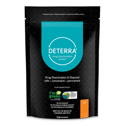 POUCH, DRUG DISPOSAL DETERRA LG