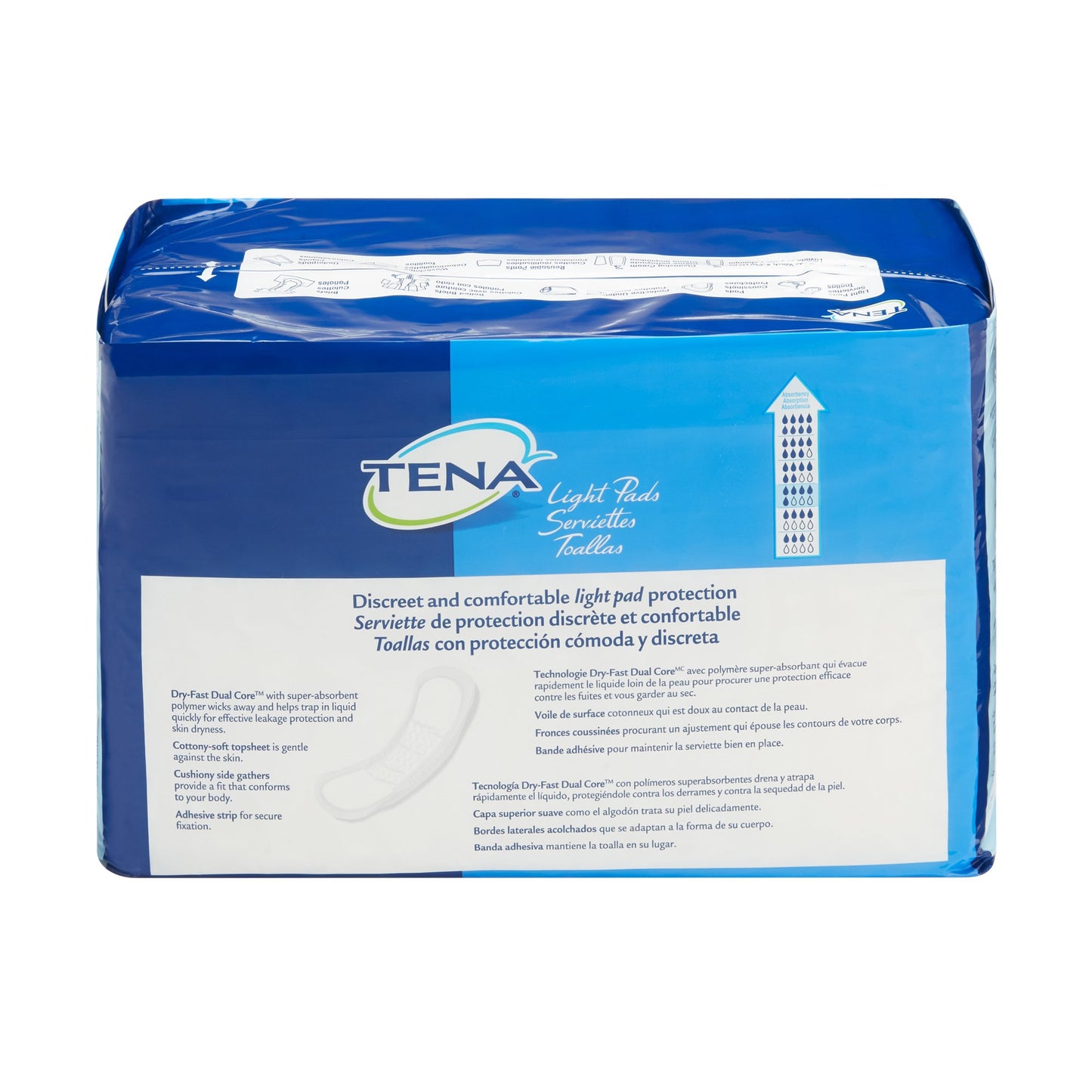 PAD, TENA LIGHT PAD HEAVY DUTY