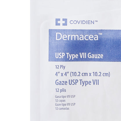 SPONGE, GAUZE DERMACEA 12PLY STR 4"X4"