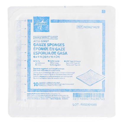 SPONGE, GAUZE 16PLY STR 4"X4"
